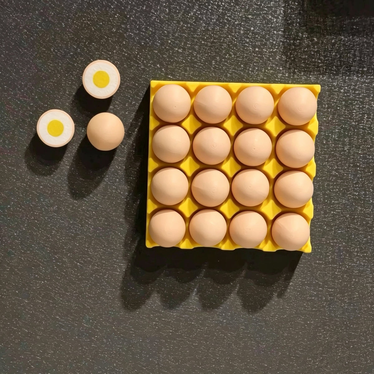 Egg Holder Refrigerator Magnet Sticker, Self-Adhesive Magnetic Photo Memo Paper, Perfect for Instant Photos and Notes, Convenient Kitchen Accessory, Photo Magnets, Fridge Magnet, Magnetic Item
