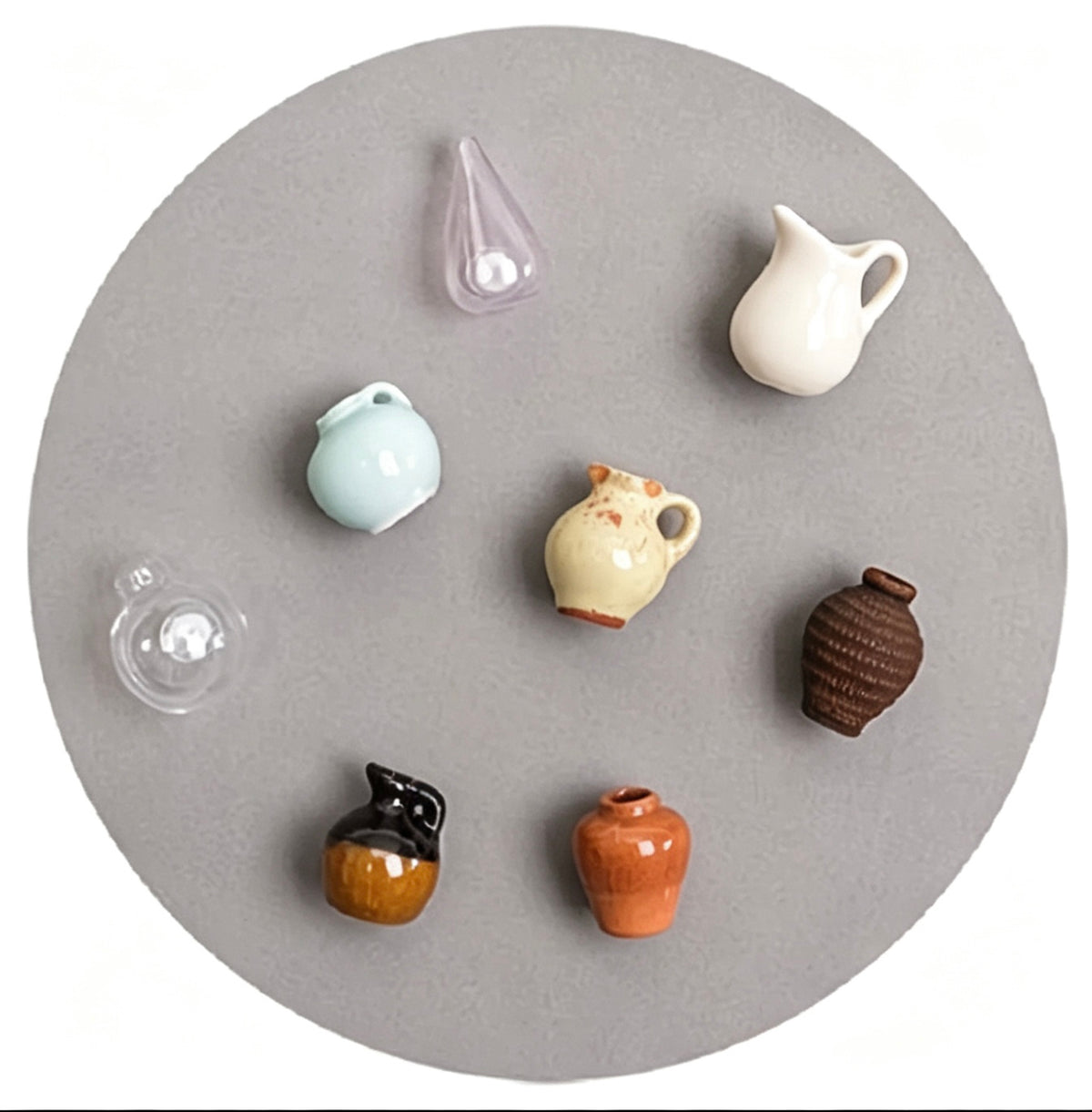 [4-Pack] Cute Ceramic Fridge Magnets – 8-Piece DIY Flower Set for Refrigerator & Home Decoration